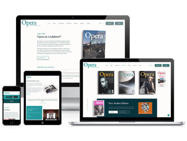 Opera Magazine Responsive